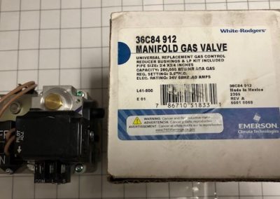 36C84 912 -Furnace Manifold Gas Valve – $446